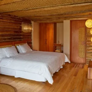 Cabaña matrimonial vista a jardines